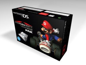 Caja consola Nintendo DS Mariokart Pak, caja DS Mariokart