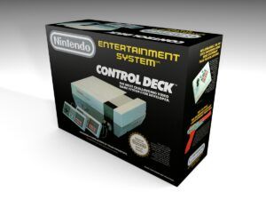 Caja consola Nintendo NES Hol, Caja consola Nintendo NES NL