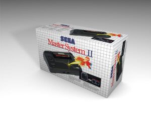 Caja consola Sega Master System 2 Alex Kidd, Caja consola Master System II Alex Kidd