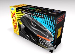 Caja consola Sega Genesis 32X, caja vacía Genesis 32X