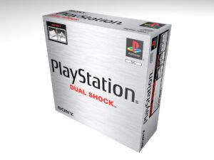 Caja consola PlayStation 1 7002a, caja vacía PS1 7002a