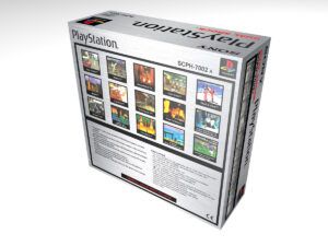 Caja consola PlayStation 1 7002a, caja vacía PS1 7002a