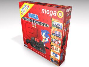 Caja consola Mega Drive 2 Toysrus, caja Mega Drive 2 Toysrus