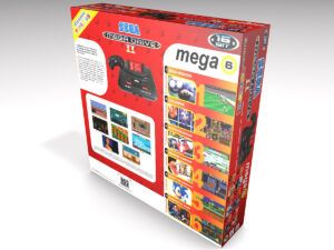 Caja consola Mega Drive 2 Toysrus, caja Mega Drive 2 Toysrus