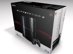 Caja consola PlayStation 3 Fat 40 GB, caja vacía PS3 Fat 40 GB