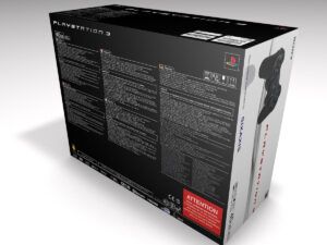 Caja consola PlayStation 3 Fat 40 GB, caja vacía PS3 Fat 40 GB