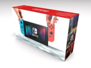 Caja consola Nintendo Switch, caja Switch
