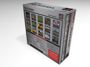 Caja consola PlayStation 1 9002c, caja vacía PS1 9002c