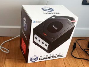 Caja consola Nintendo GameCube Negra, Caja consola GameCube Negra