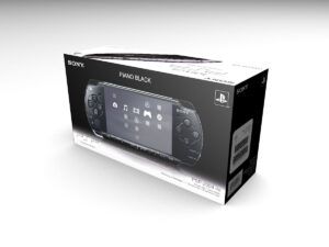 Caja consola Sony PSP 2004, caja PSP 2004