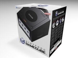 Caja consola Nintendo GameCube Negra, Caja consola GameCube Negra