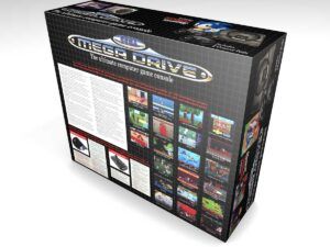 Caja consola Mega Drive 1, caja vacía Mega Drive 1