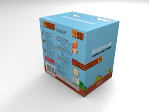 Caja consola Nintendo Game Boy Advance SP NES Edition, caja Game Boy Advance SP NES Edition