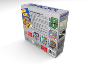Caja consola Game Boy Tetris Kirby, caja Game Boy Tetris Kirby