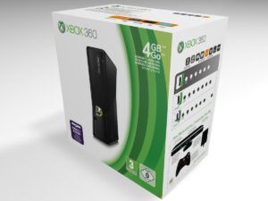 Caja consola Xbox 360, caja Xbox 360
