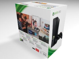 Caja consola Xbox 360, caja Xbox 360