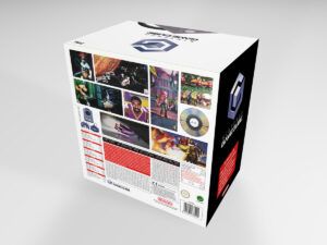 Caja consola GameCube Plata, caja vacía GameCube Plata