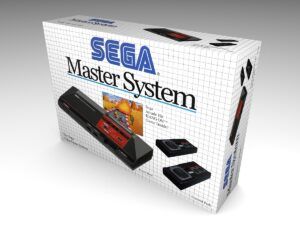 Caja consola Master System, caja vacía Master System 1 Hang On