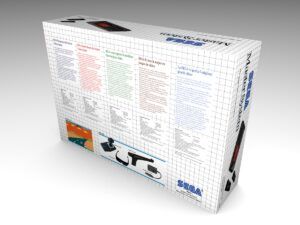 Caja consola Master System, caja vacía Master System 1 Hang On