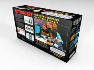 Caja consola Nintendo NES Es, caja NES Es