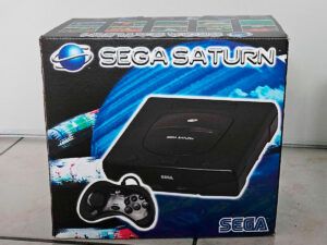Caja consola Sega Saturn, caja vacía Sega Saturn