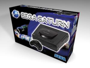 Caja consola Sega Saturn, caja vacía Sega Saturn