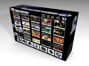 Caja consola Sega Saturn, caja vacía Sega Saturn