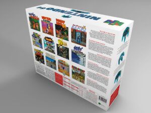 Caja consola Nintendo 64 Ice Blue, caja N64 Ice Blue