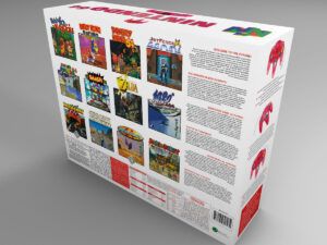 Caja consola Nintendo 64 Watermelon Red, caja N64 Watermelon Red