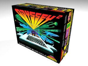 Caja consola Magnavox Odyssey 2, caja vacía Magnavox Odyssey 2