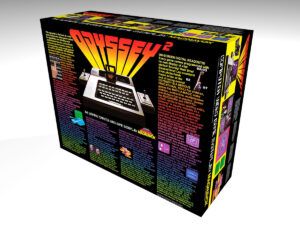 Caja consola Magnavox Odyssey 2, caja vacía Magnavox Odyssey 2