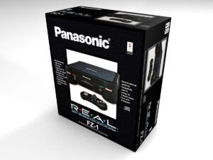 Caja consola Panasonic 3DO FZ-1 Real, caja vacía 3DO FZ1 Real