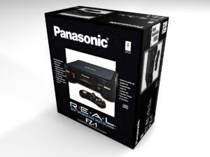 Caja consola Panasonic 3DO FZ-1 Real, caja vacía 3DO FZ1 Real