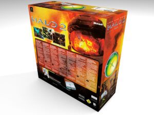 Caja consola Xbox Clásica Halo 2, caja vacía Xbox Clásica Halo 2