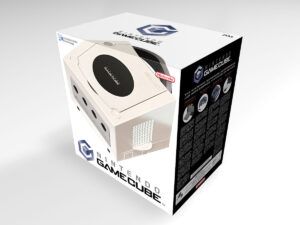 Caja consola GameCube Blanca, caja vacía GameCube Blanca