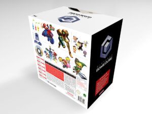 Caja consola GameCube Blanca, caja vacía GameCube Blanca