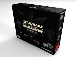 Caja consola Nintendo 64 Star Wars Racer NTSC, caja N64 Star Wars Racer NTSC