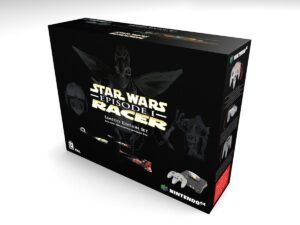 Caja consola Nintendo 64 Star Wars Racer Pal, caja N64 Star Wars Racer Pal