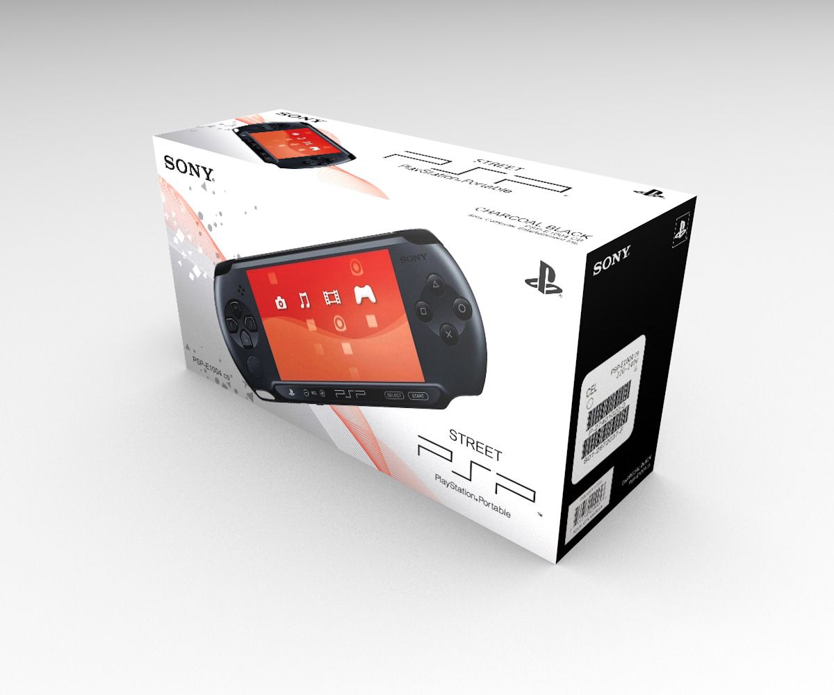 Caja consola PSP Street E1004, caja PSP Street
