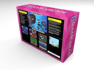 Caja consola Sega Game Gear, caja vacía Game Gear