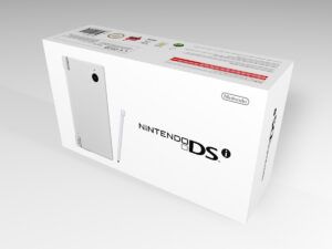 Caja consola DSi blanca, caja DSi blanca