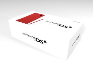 Caja consola DSi rosa, caja DSi rosa