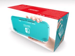 Caja consola Switch Lite Turquesa, caja Switch Lite Turquesa