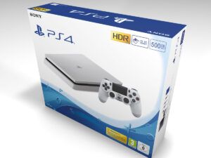 Caja consola PS4 Slim 500gb Blanca, caja vacía PS4 Slim 500gb Blanca