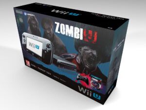 Caja consola Wii U ZombiU, caja vacía Wii U ZombiU
