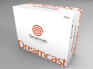 Caja consola Sega Dreamcast Japonesa, caja vacía Dreamcast Japonesa