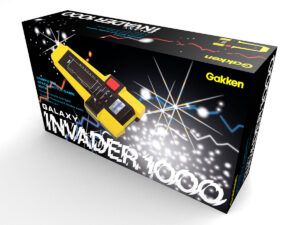 Caja consola Gakken Galaxy Invader 1000, caja Galaxy Invader
