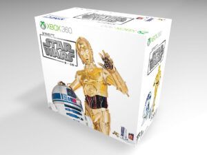 Caja consola Xbox 360 Star Wars, caja Xbox 360 Star Wars