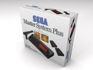Caja consola Master System Plus, caja vacía Master System Plus
