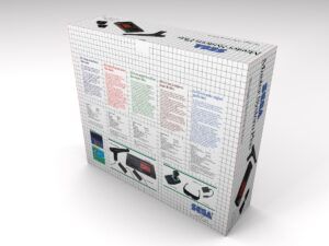 Caja consola Master System Plus, caja vacía Master System Plus